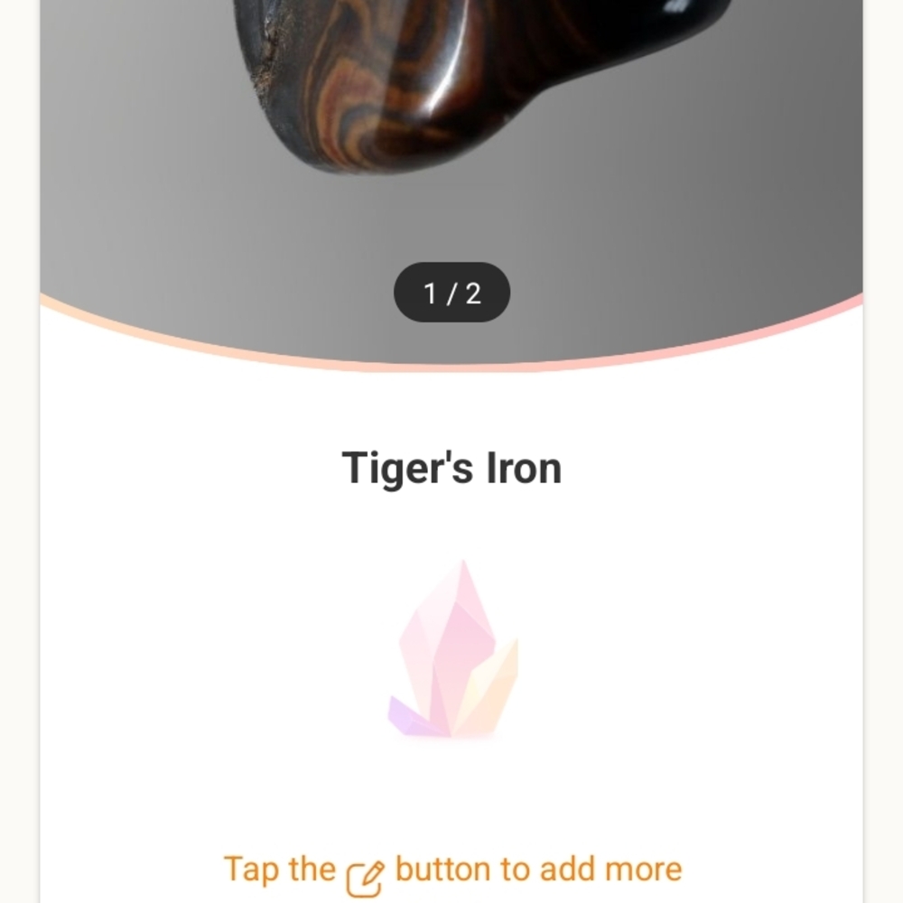 Tiger's Iron Polished Stone
